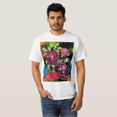  camiseta   de flor tシャツ (正面フル)