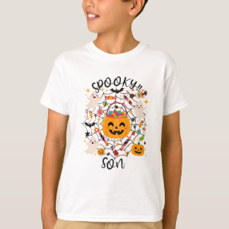 Camiseta de Halloween Kawaii para Mi Hijo Tシャツ
