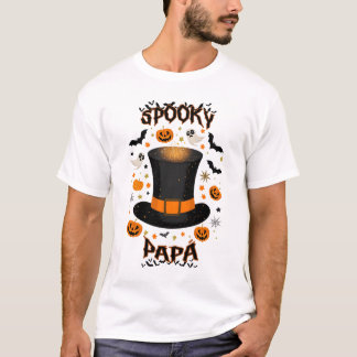 Camiseta de Hombre Spooky Papá Tシャツ