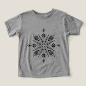 Camiseta de mandala (デザイン正面)