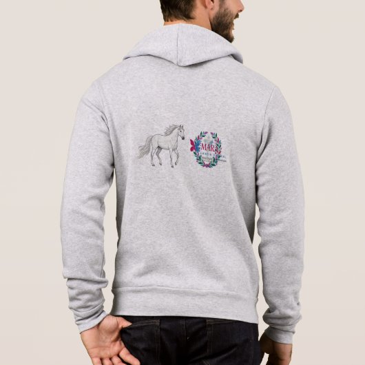 Camiseta de manga con diseño moderno パーカ (裏面)