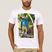 Camiseta de manga curta Bella+Canvas Jersey Arara  Tシャツ (正面)