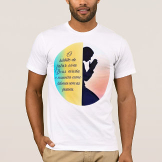 Camiseta de manga curta unissex tシャツ