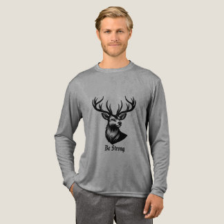 Camiseta de Manga Larga トライブレンドＴシャツ