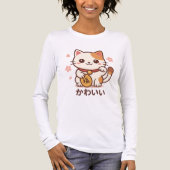 Camiseta de Manga Larga Tri-blend Unisex | Ajuste トライブレンドTシャツ (正面)