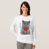 Camiseta de mangas larga con diseño genial tシャツ (正面フル)