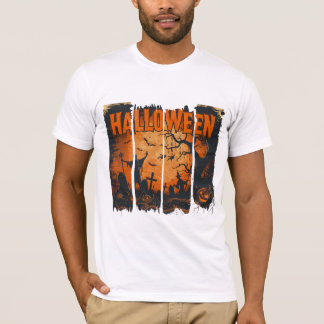 Camiseta de Monstruos Clásicos de Halloween Tシャツ
