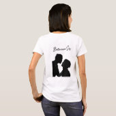 Camiseta de mujer Between us Tシャツ (裏面フル)