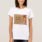 Camiseta de playa mujer tシャツ (正面)