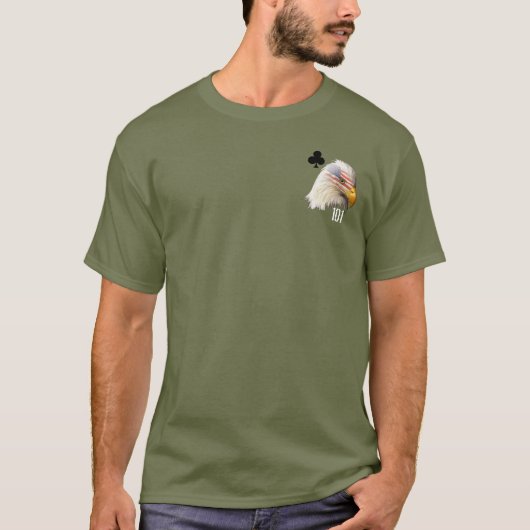 Camiseta del 1st BCT/327th Infantry Regiment - M1 Tシャツ (正面)