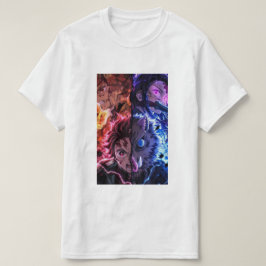 Camiseta Demon Slayer electro color  Tシャツ