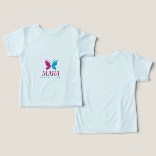 Camiseta: Diseño Digital Mara (デザイン正面&裏面)