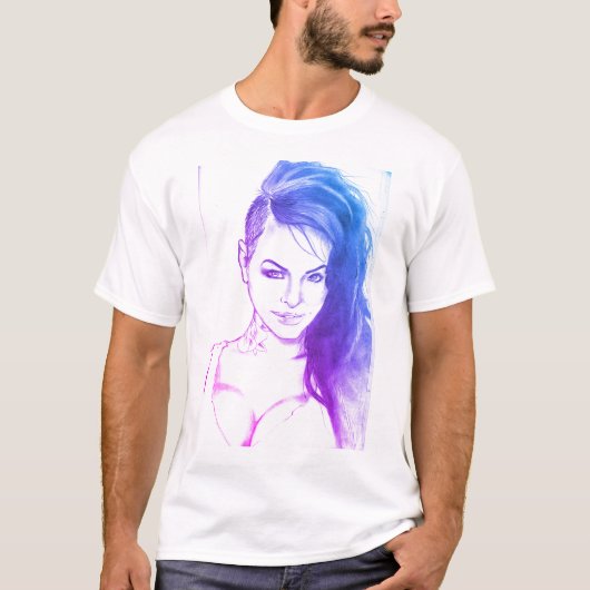 CAMISETA Drawn Christy Mack | tbw studios Tシャツ (正面)