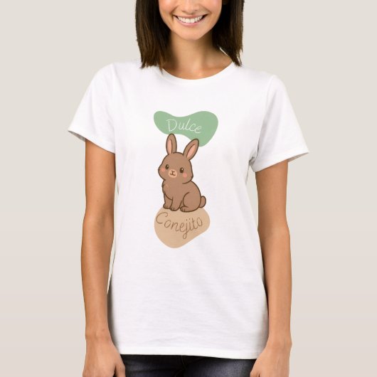 Camiseta dulce conejito tシャツ (正面)