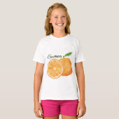 Camiseta Dulce Tropical: naranja Tシャツ (正面フル)