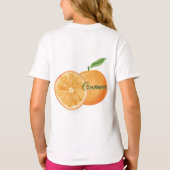 Camiseta Dulce Tropical: naranja Tシャツ (裏面)
