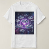 Camiseta ecossistema flutuante tシャツ (デザイン正面)