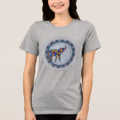  Camiseta Elefante Cósmico トライブレンドＴシャツ (正面)