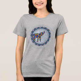  Camiseta Elefante Cósmico トライブレンドＴシャツ