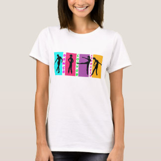 Camiseta em microfibra feminina Dança louvor e... Tシャツ