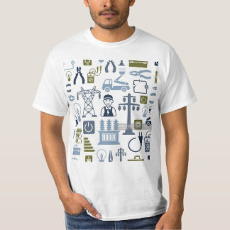 camiseta energias e trabalho tシャツ
