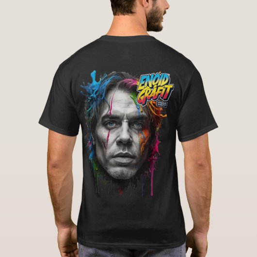 camiseta ENNOID GRÁFITT GRAFITE  Tシャツ (裏面)