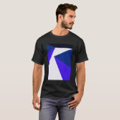 Camiseta estilo abstracto geométrico original tシャツ (正面フル)