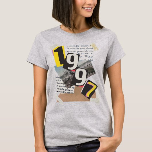 Camiseta estilo vintage 1997 tシャツ (正面)