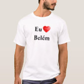 Camiseta eu amo Belém Tシャツ (正面)