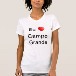 Camiseta eu amo Campo Grande Tシャツ