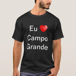 Camiseta eu amo Campo Grande Tシャツ