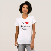 Camiseta eu amo Espírito Santo Tシャツ (正面フル)