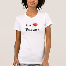Camiseta eu amo Paraná