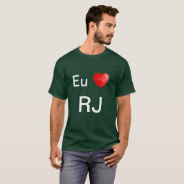 Camiseta Eu amo RJ Tシャツ