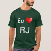Camiseta Eu amo RJ Tシャツ (正面)