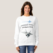 Camiseta F-22 Raptor Stealth スウェットシャツ (正面フル)