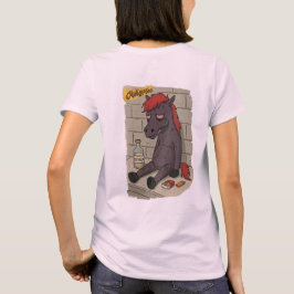 Camiseta Fem. Cavalo de Fogo - Back Tシャツ