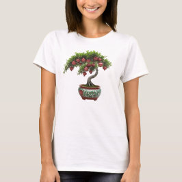 Camiseta Feminina Básica Bonsai-13 Tシャツ