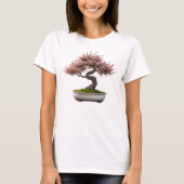 Camiseta Feminina Básica Bonsai-14 Tシャツ (正面)