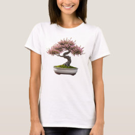 Camiseta Feminina Básica Bonsai-14 Tシャツ