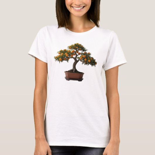 Camiseta Feminina Básica Bonsai-19 Tシャツ (正面)