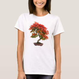 Camiseta Feminina Básica Bonsai-4 Tシャツ