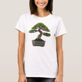 Camiseta Feminina Básica Bonsai-5 Tシャツ (正面)