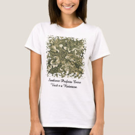 Camiseta Feminina Básica Camuflagem Orgânica-1 Tシャツ