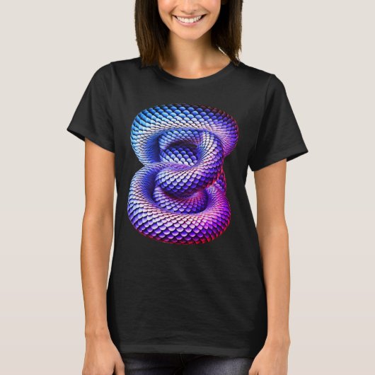 Camiseta Feminina Básica Cobra-2 Tシャツ (正面)