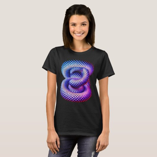 Camiseta Feminina Básica Cobra-2 Tシャツ (正面フル)