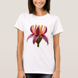 Camiseta Feminina Básica Flor Tシャツ