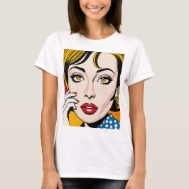Camiseta Feminina Básica Retrô-9 Tシャツ