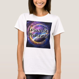 Camiseta Feminina Básica Transição Planetária-2 Tシャツ