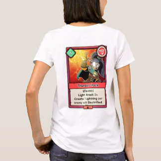 Camiseta Feminina Card Guardians | Oriana Deck Tシャツ